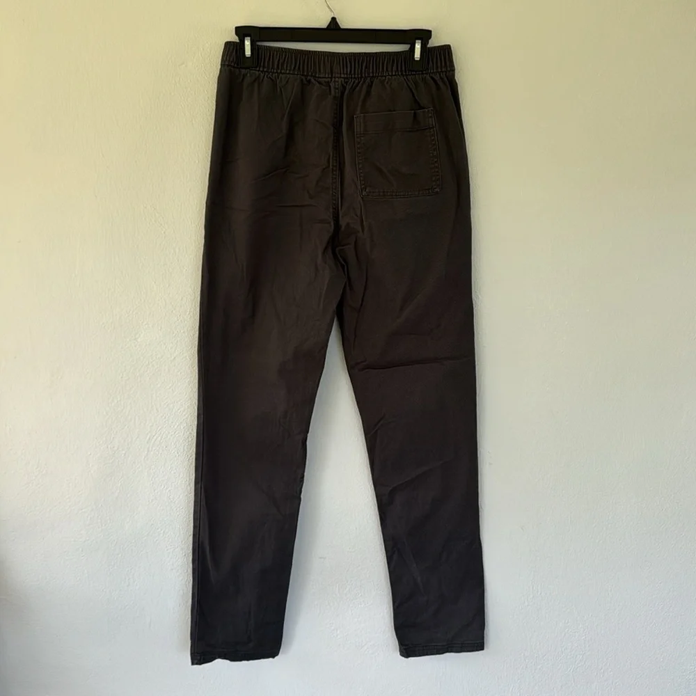 Old Navy boy’s dark gray taper built-in flex cotton chino pants size XXL